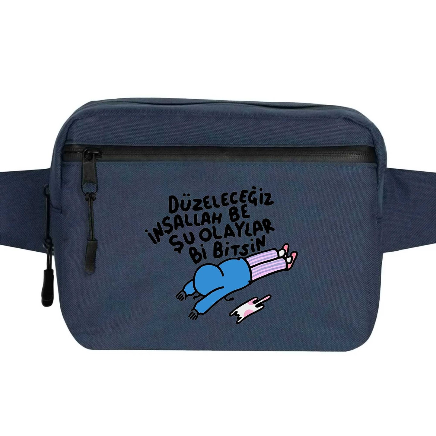 Şu Olaylar Bi Bitsin Düzeleceğiz Bel Çantası