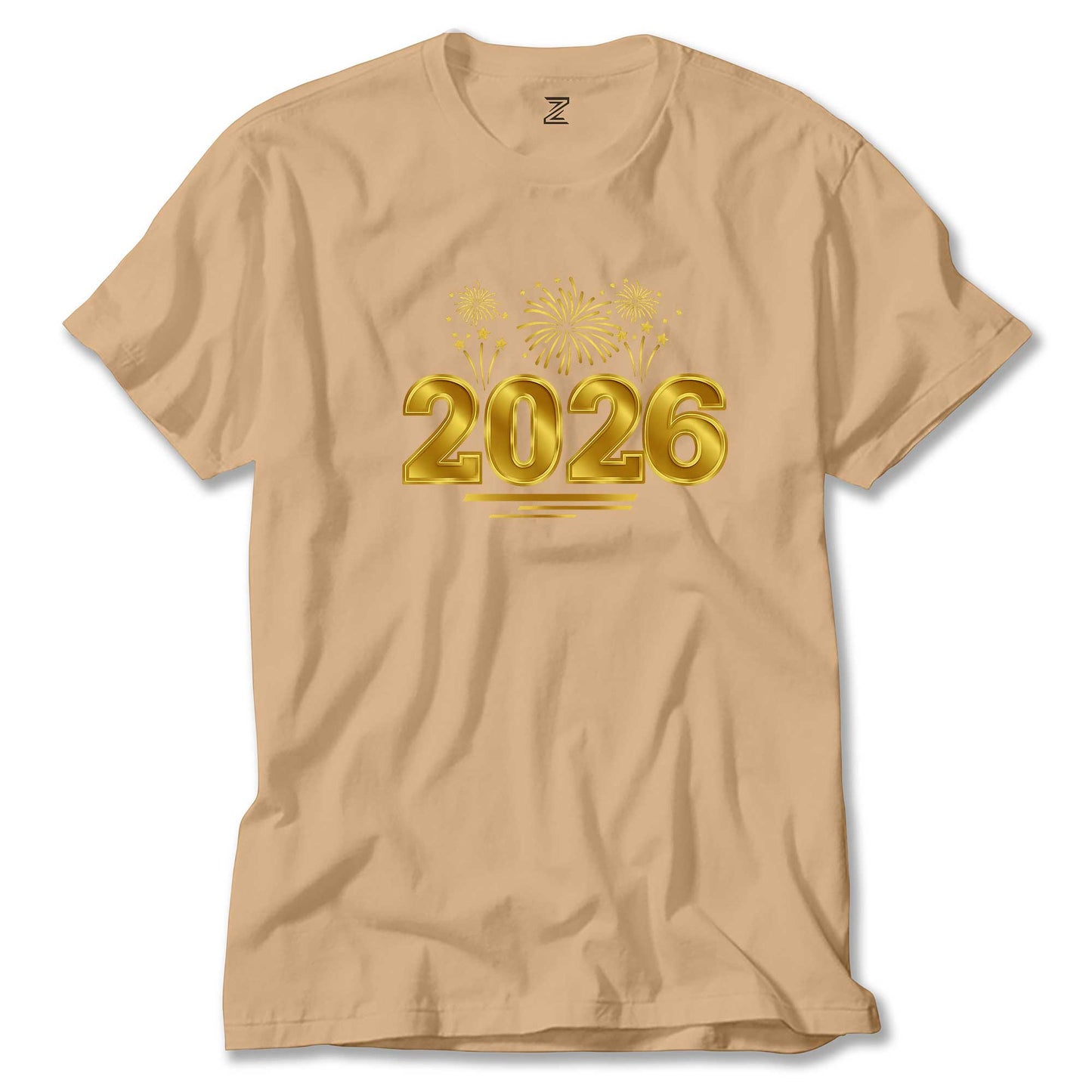 Happy New Year 2026 Magic Renkli Tişört