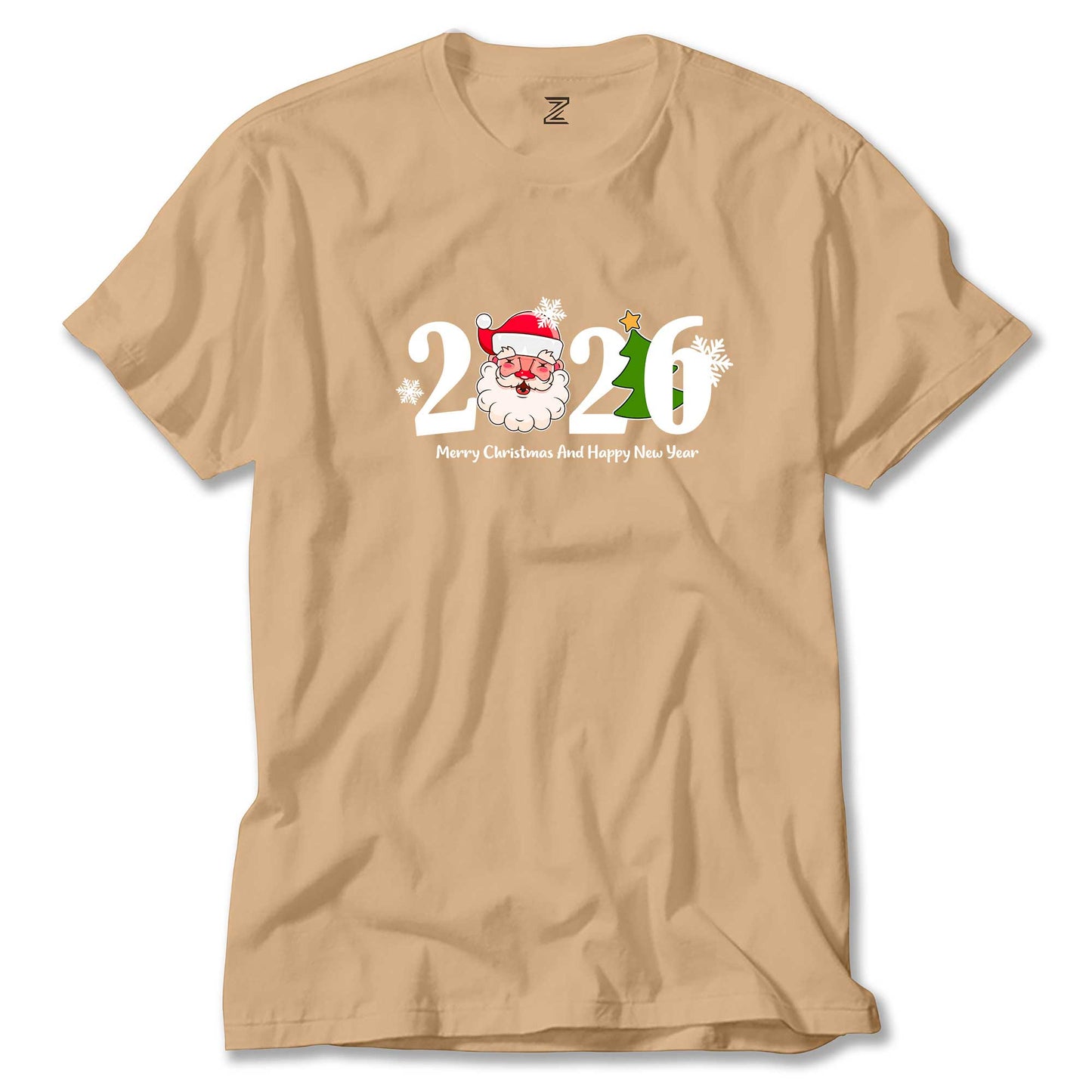 Happy New Year 2026 Noel Renkli Tişört