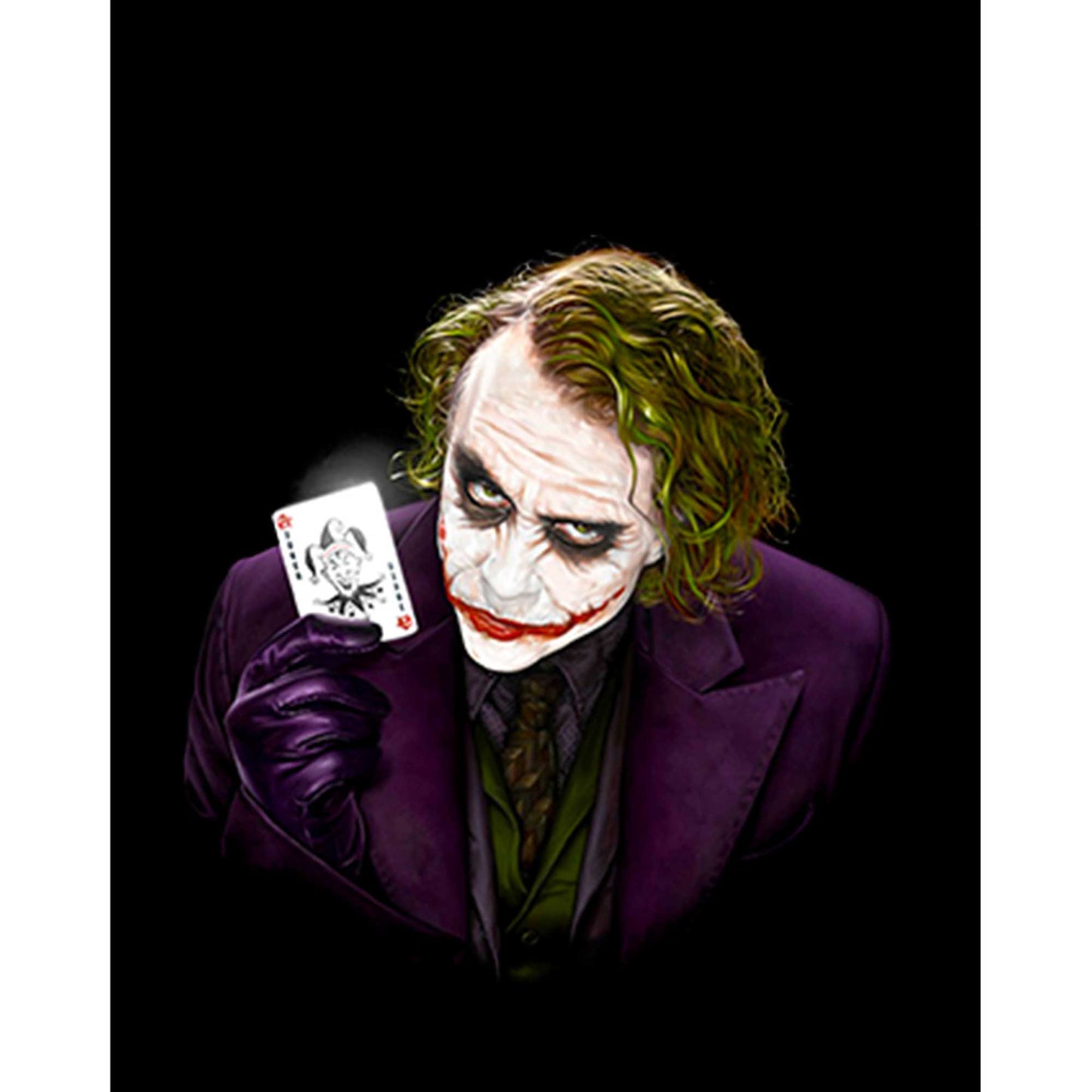 Joker Poker Card Büyük Sırt Patch Yama