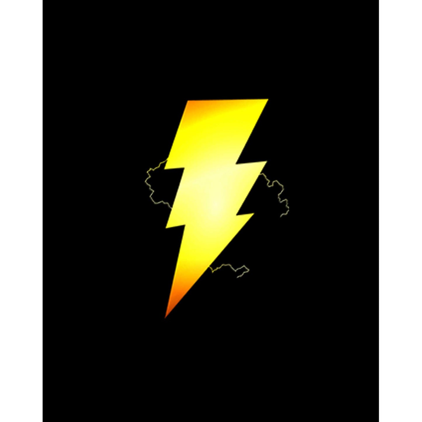 Shazam Logo Büyük Sırt Patch Yama