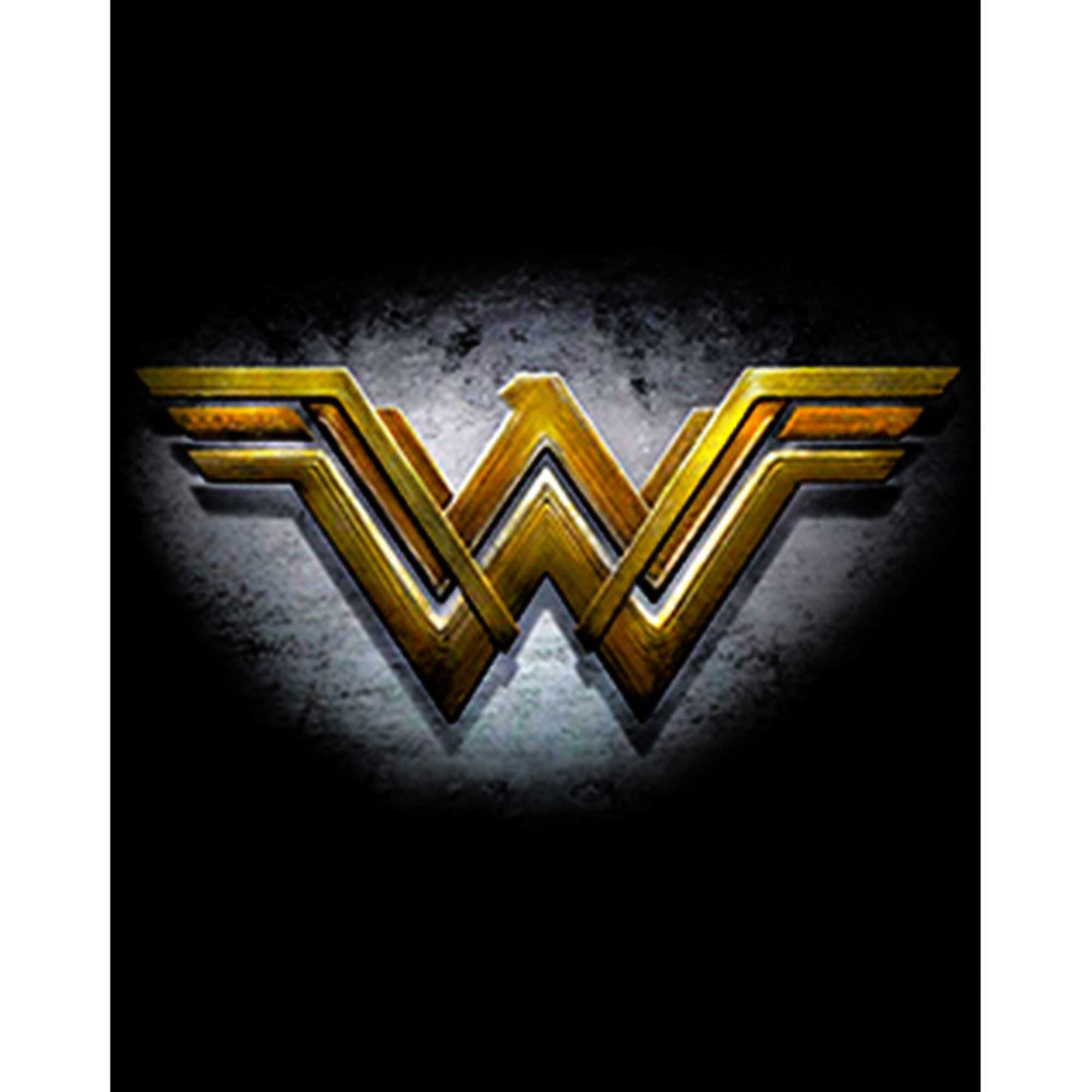 Wonder Woman Gold Logo Büyük Sırt Patch Yama