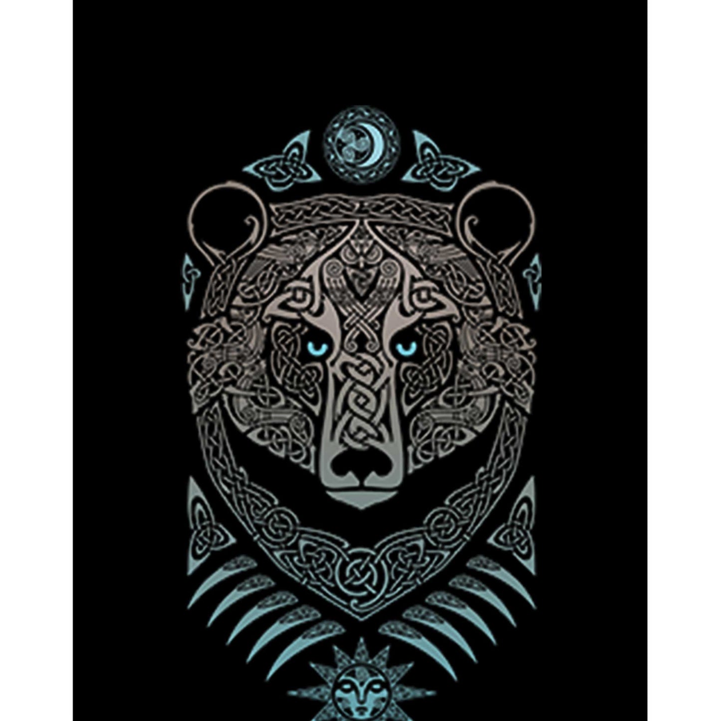 Bear Forest Lord Büyük Sırt Patch Yama