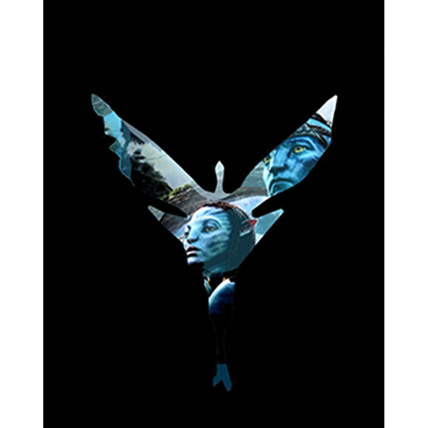 Avatar The Way Of Water Butterfly Büyük Sırt Patch Yama