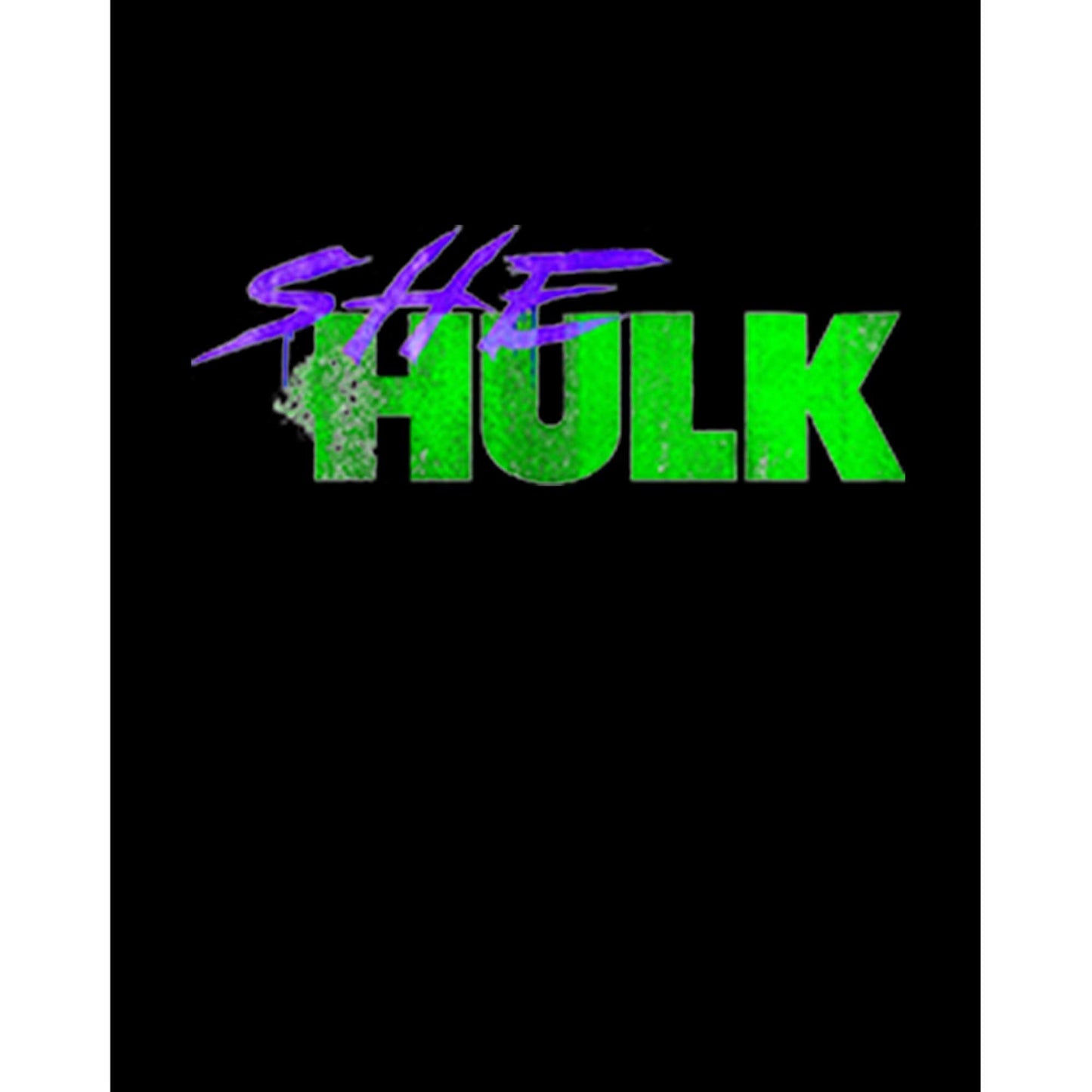 She Hulk Logo Büyük Sırt Patch Yama
