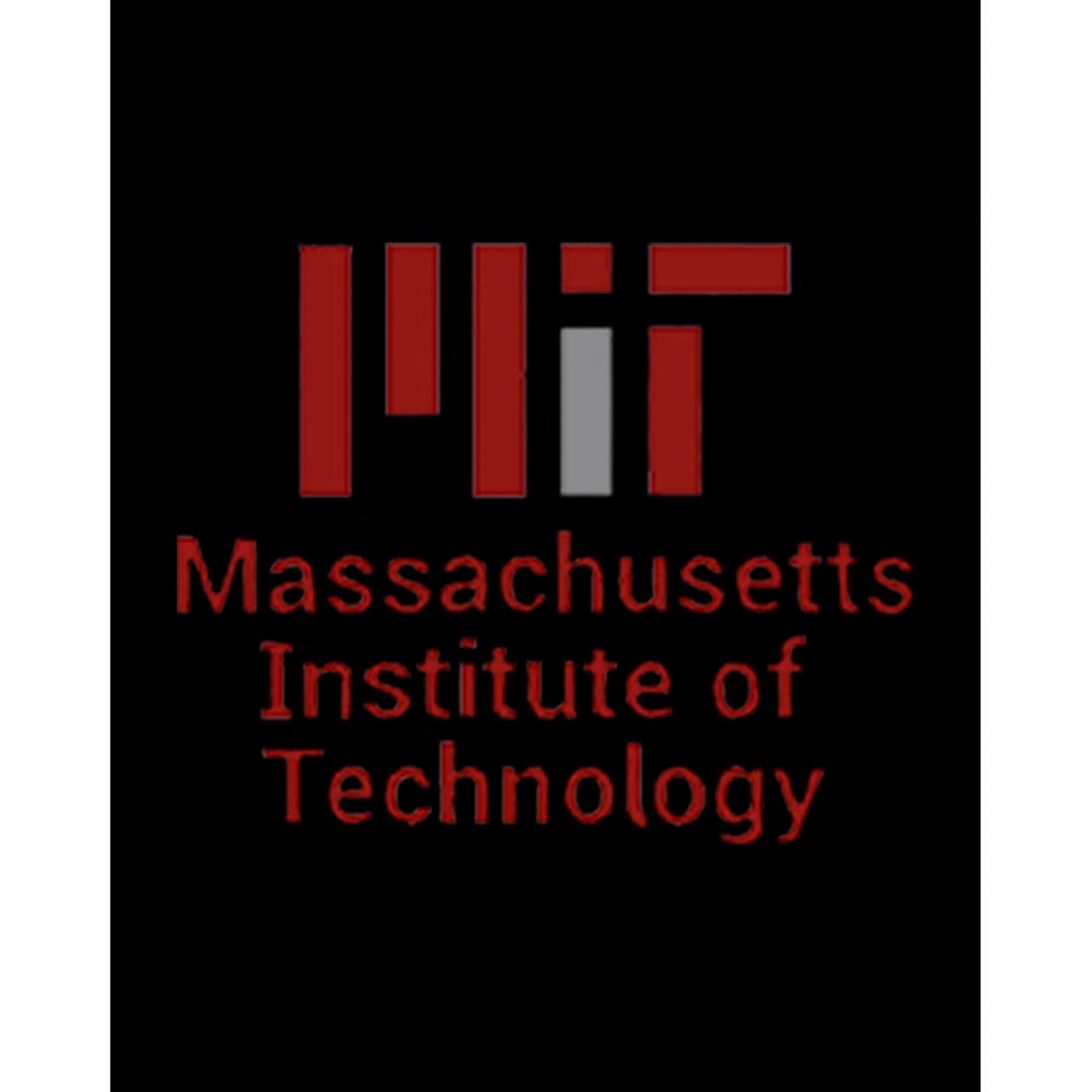 Massachusetts Institute Of Technology Logo Büyük Sırt Patch Yama