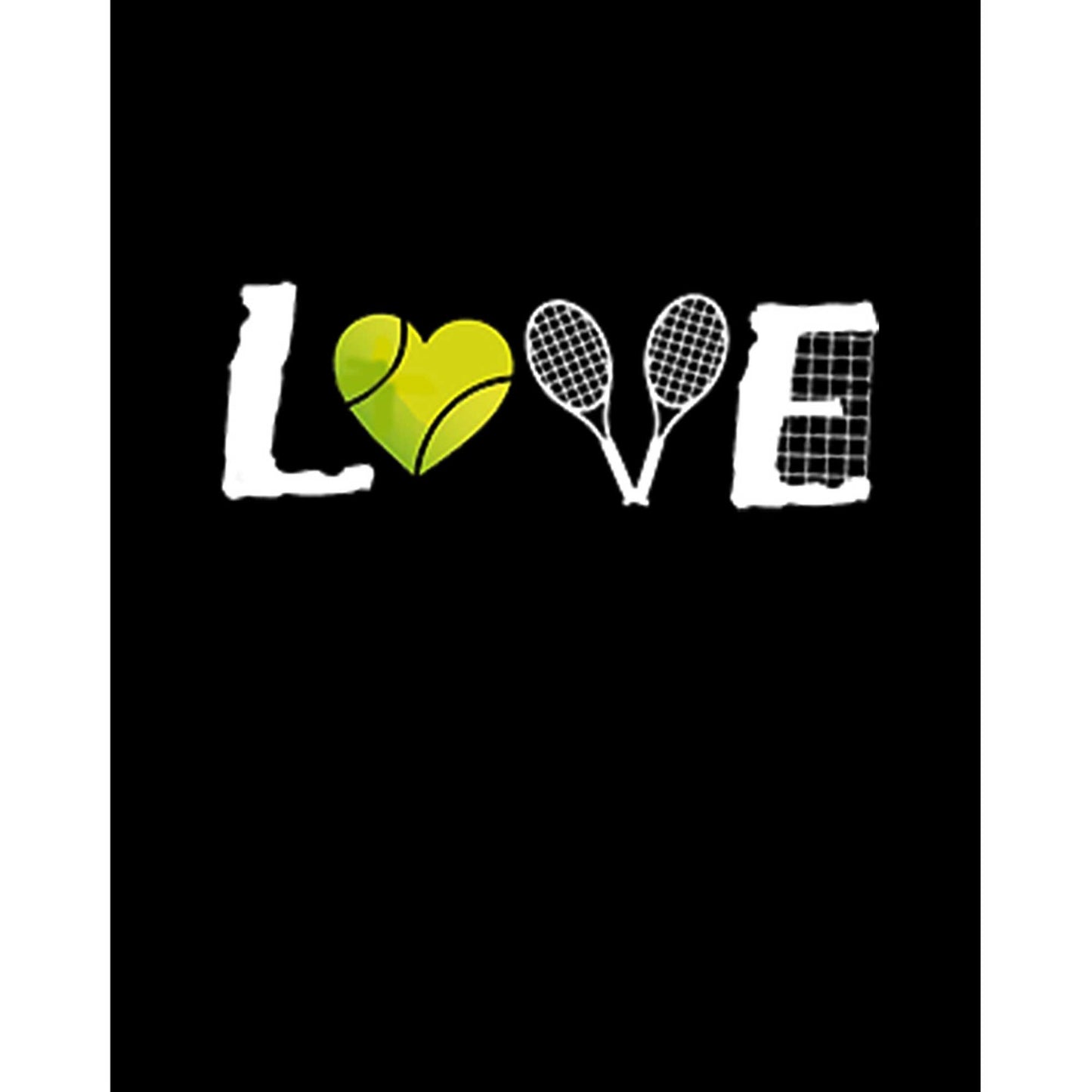 Tennis Love Büyük Sırt Patch Yama