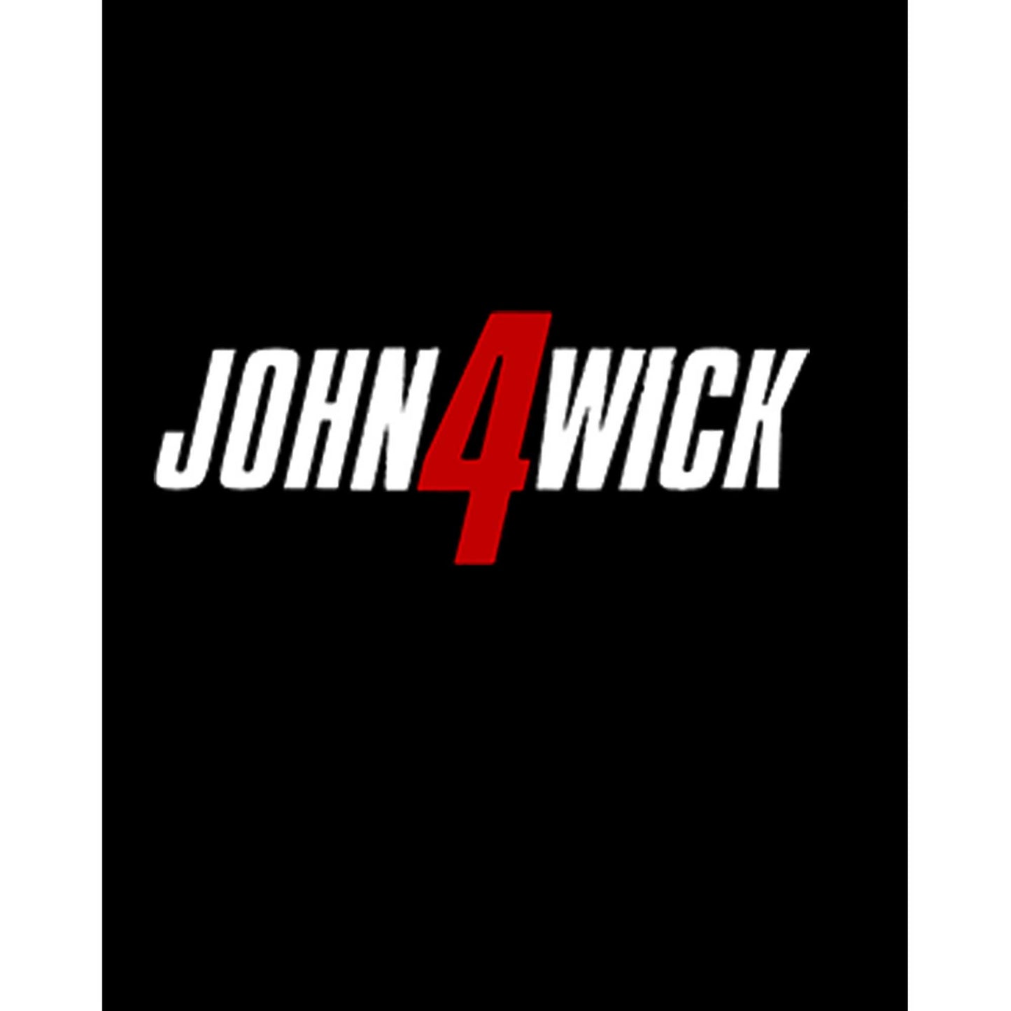 John Wick 4 Logo Büyük Sırt Patch Yama