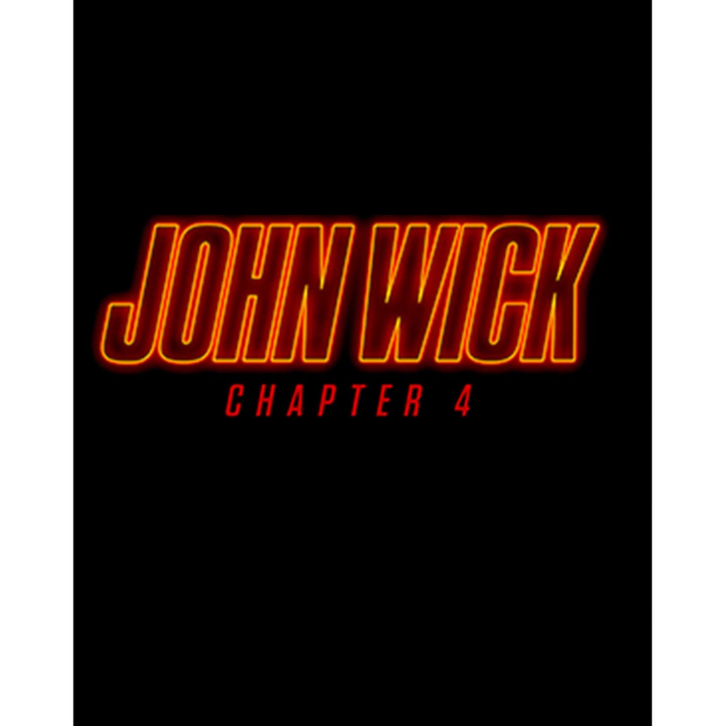 John Wick Neon Büyük Sırt Patch Yama