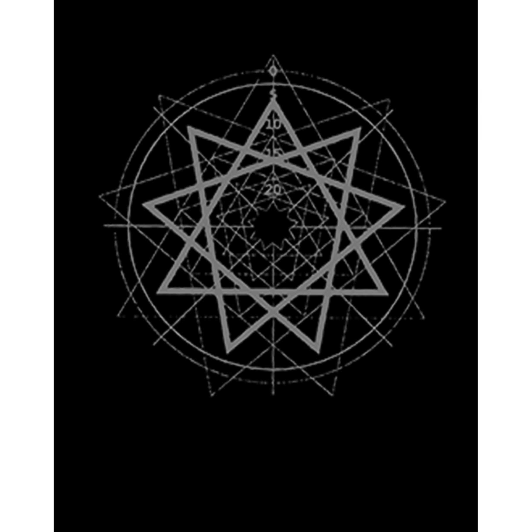 洋楽 g-rap 24 Karat/ mello-p Slipknot Pentagram Symboll Büyük Sırt Patch Yama | Zepplin Giyim