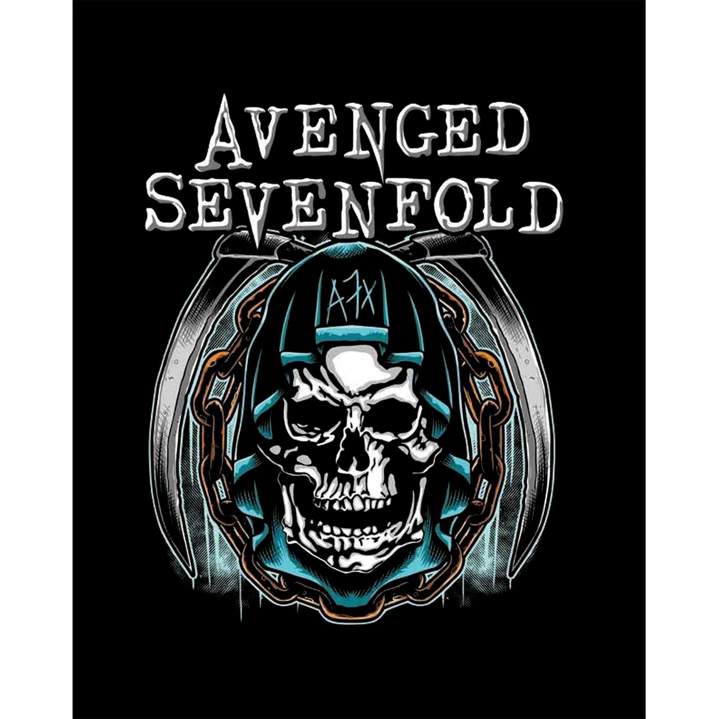 Avenged Sevenfold Nightmare A7X Siyah Büyük Sırt Patch Yama
