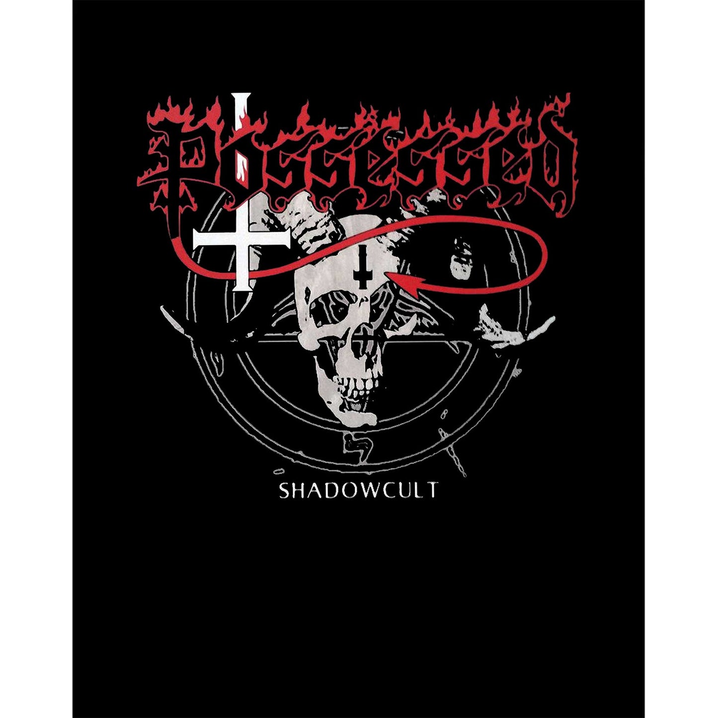 Possessed Shadowcult Siyah Büyük Sırt Patch Yama