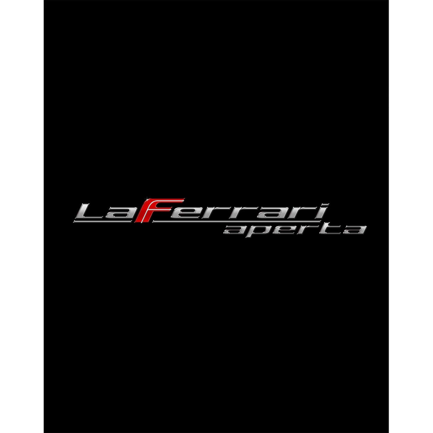 La Ferrari Aperta Logo Büyük Sırt Patch Yama