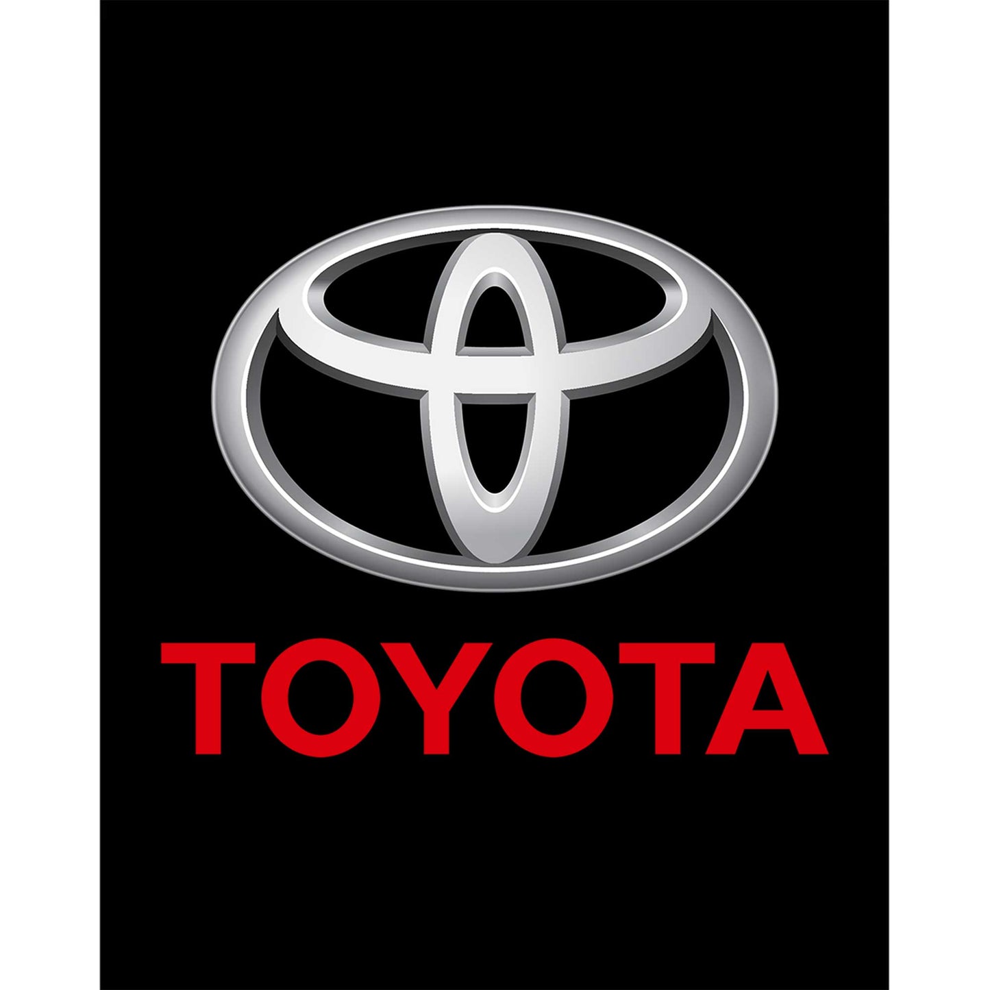 Toyata Text Logo Büyük Sırt Patch Yama