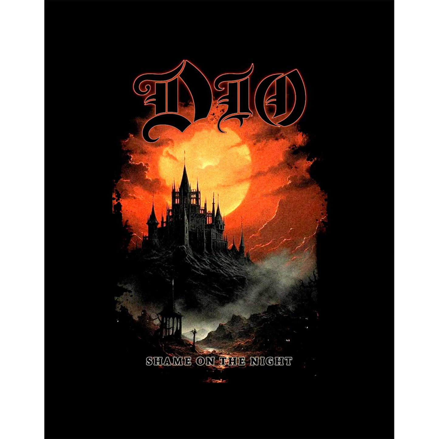 Dio Shame On The Night Büyük Sırt Patch Yama