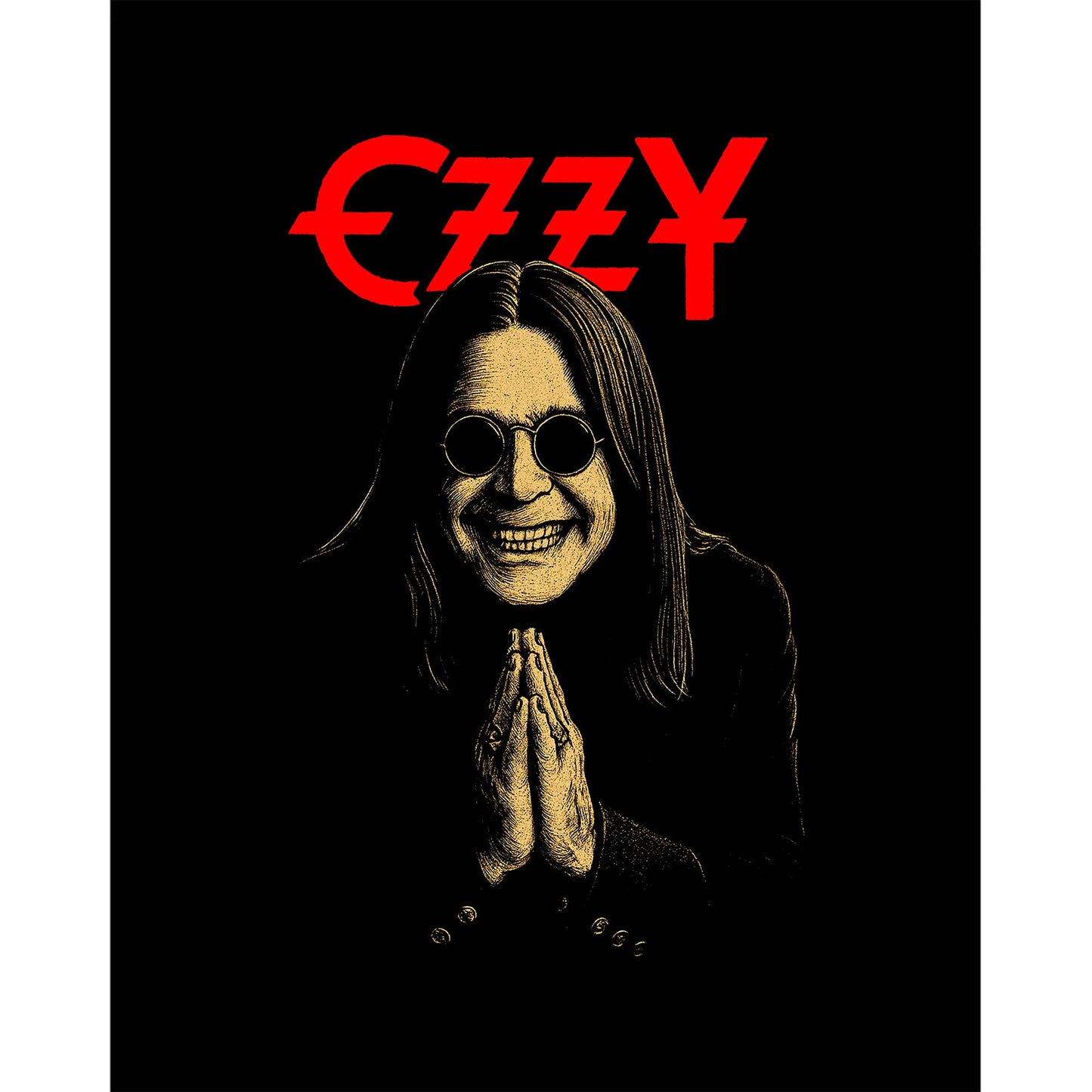 Ozzy Osbounre Büyük Sırt Patch Yama