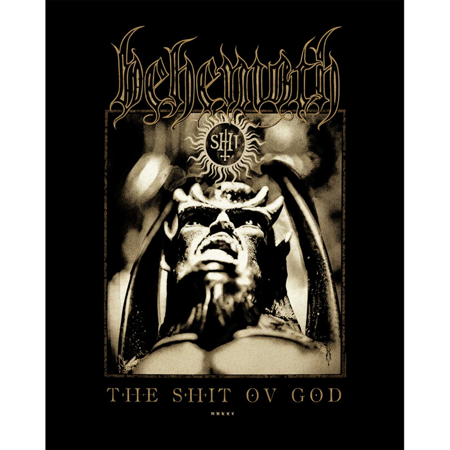 Behemoth The Shit Ov God Büyük Sırt Patch Yama