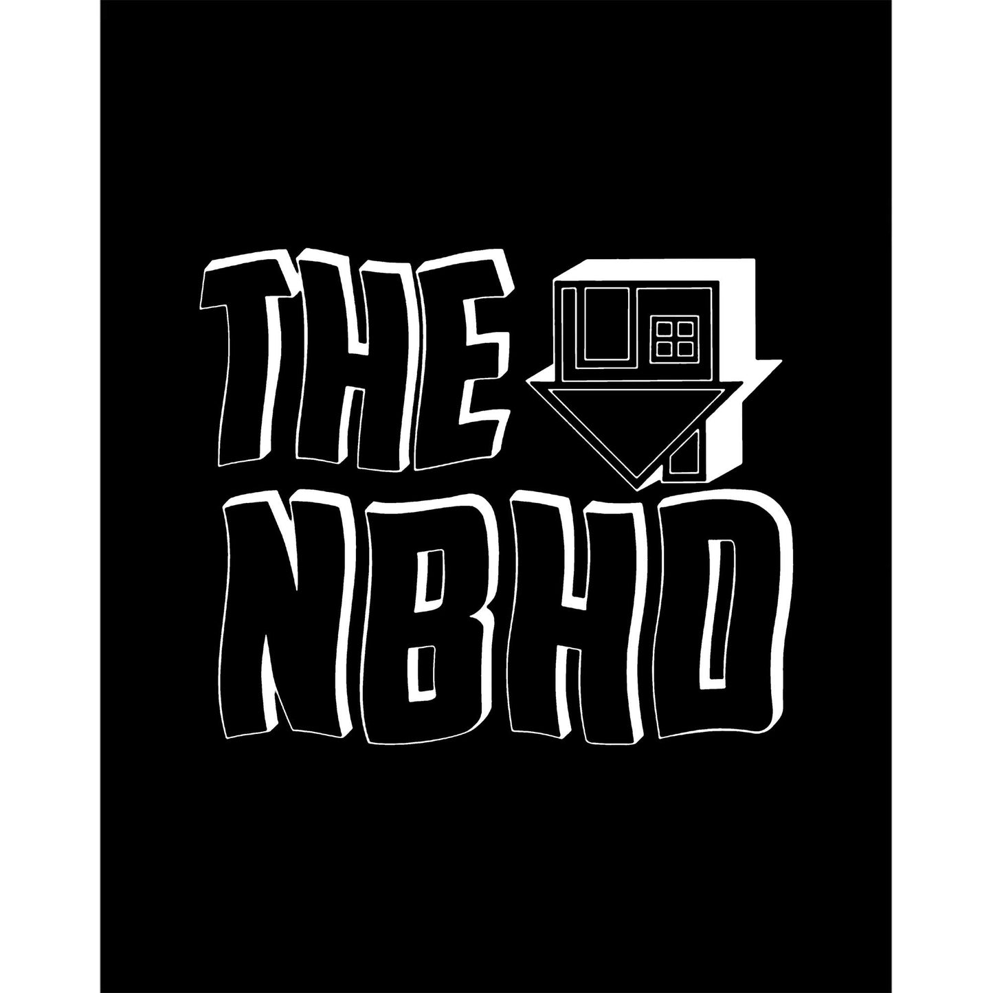 The Neighbourhood Text Büyük Sırt Patch Yama