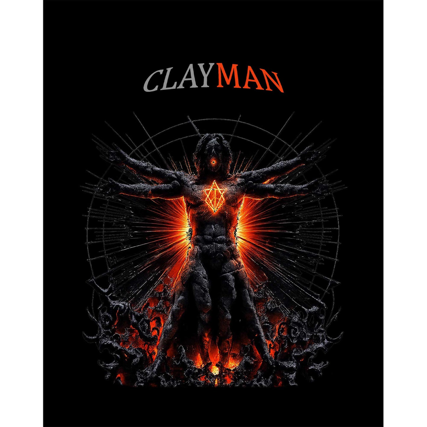 In Flames Clayman Büyük Sırt Patch Yama