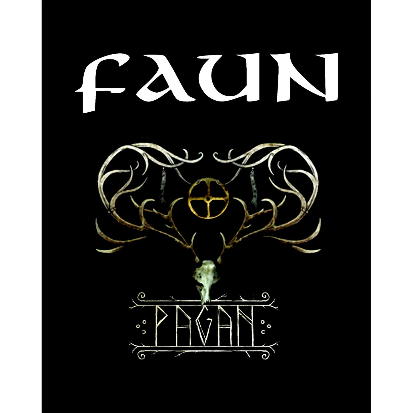 Faun Pagan Büyük Sırt Patch Yama