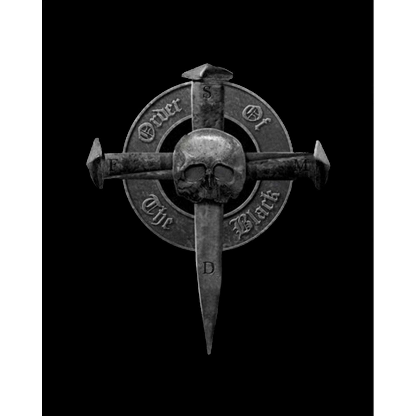 Black Label Society Order of The Black Silver Büyük Sırt Patch Yama