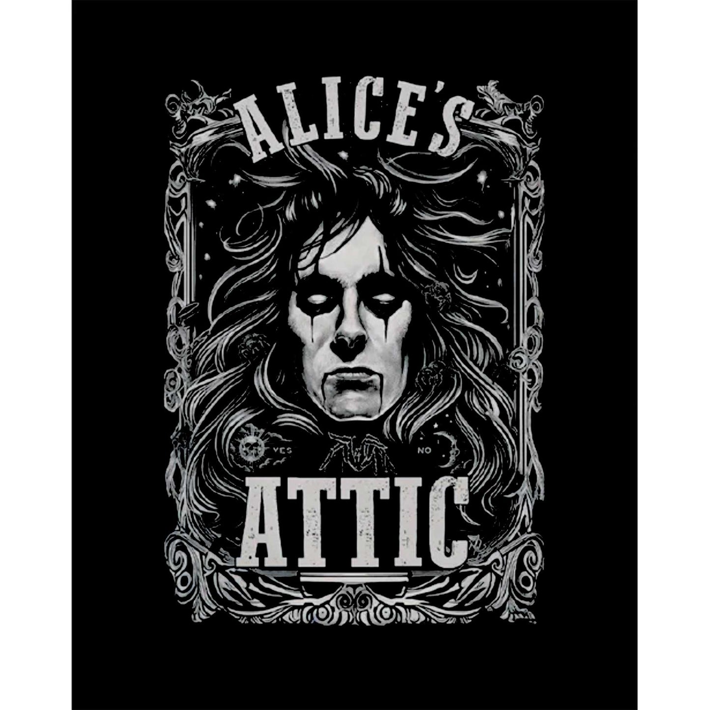 Alice Cooper Alice's Attic Büyük Sırt Patch Yama