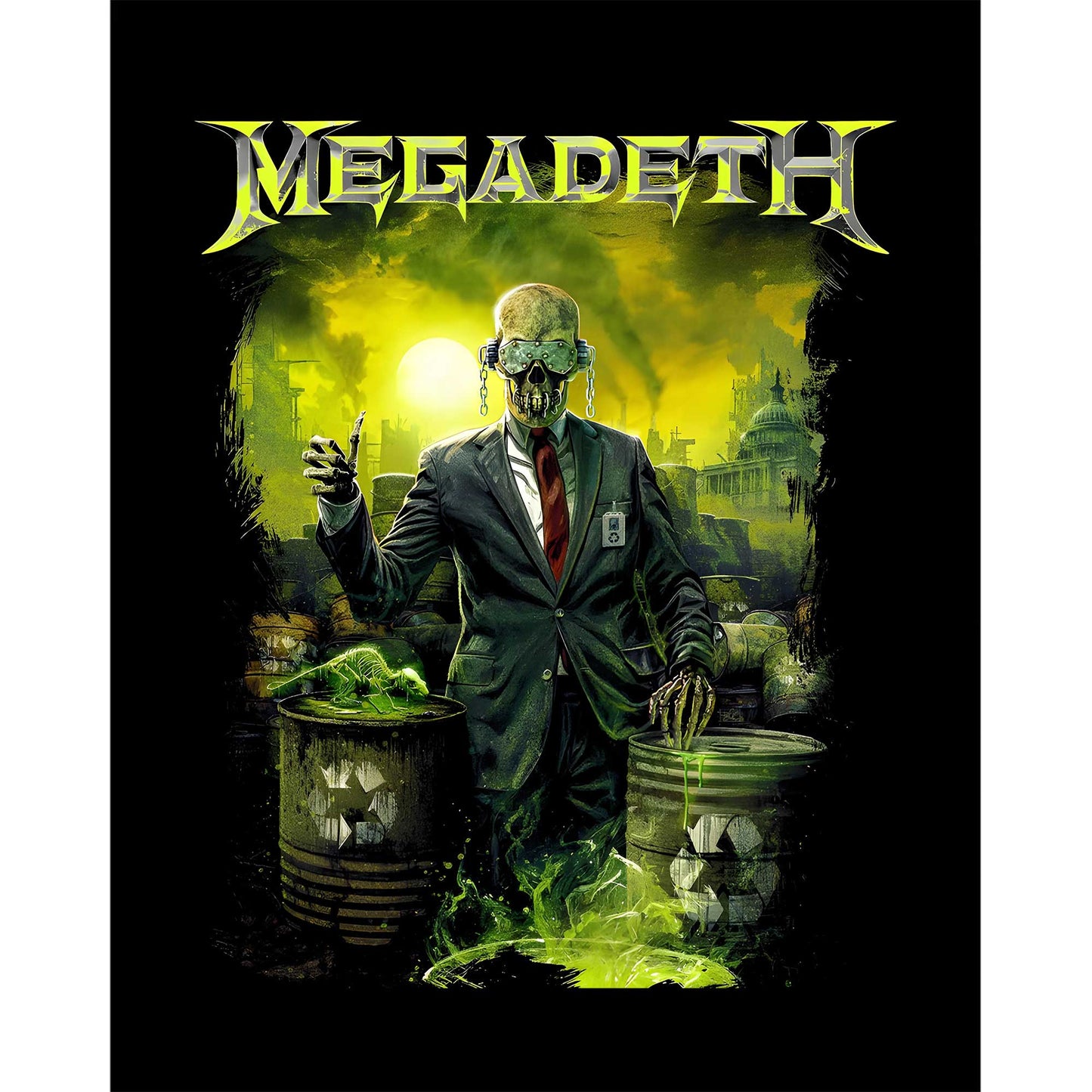 Megadeth Waste Profit Büyük Sırt Patch Yama