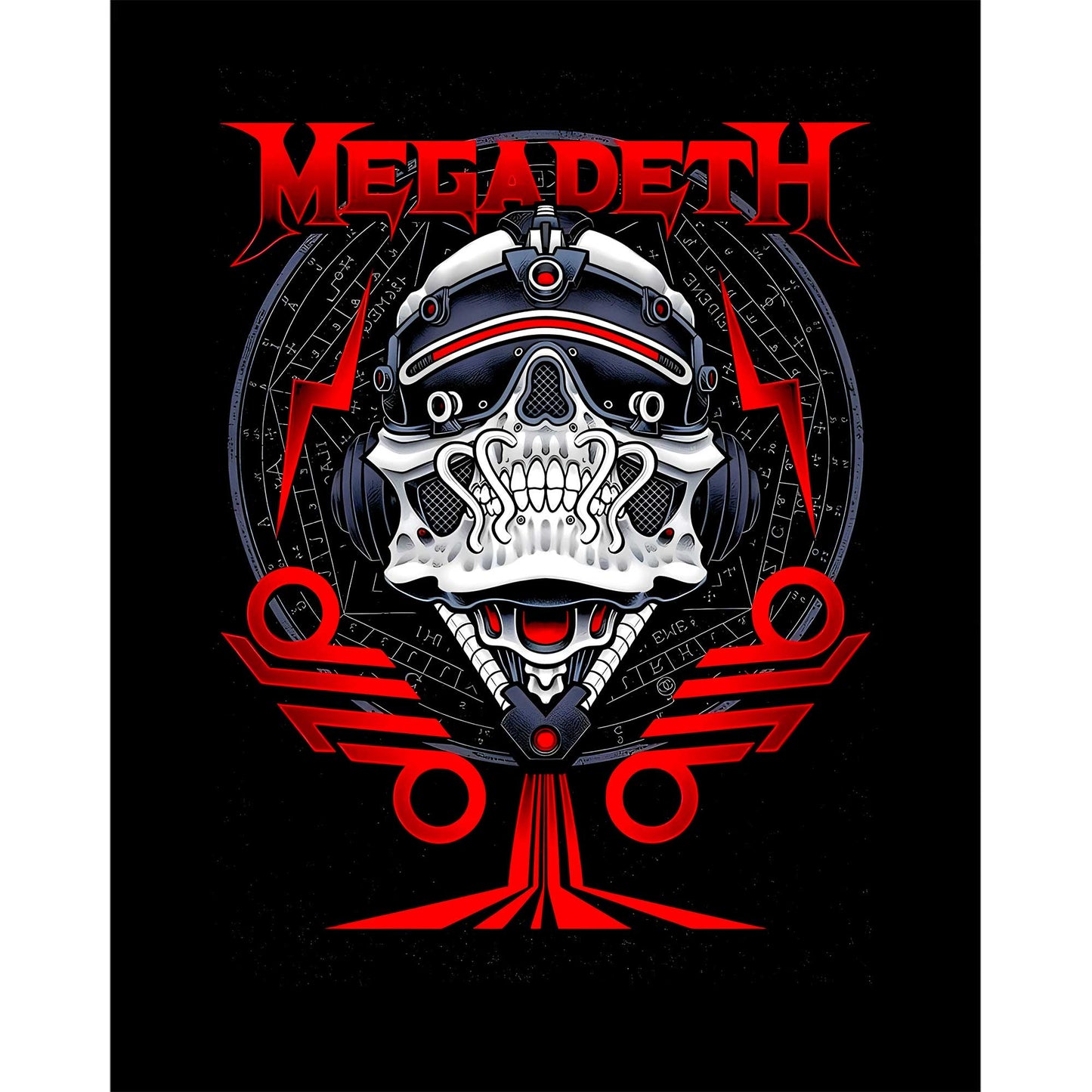 Megadeth The Walls Are Closing Büyük Sırt Patch Yama