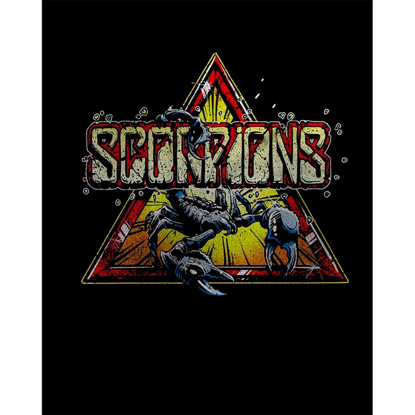 Scorpions Triangle Büyük Sırt Patch Yama