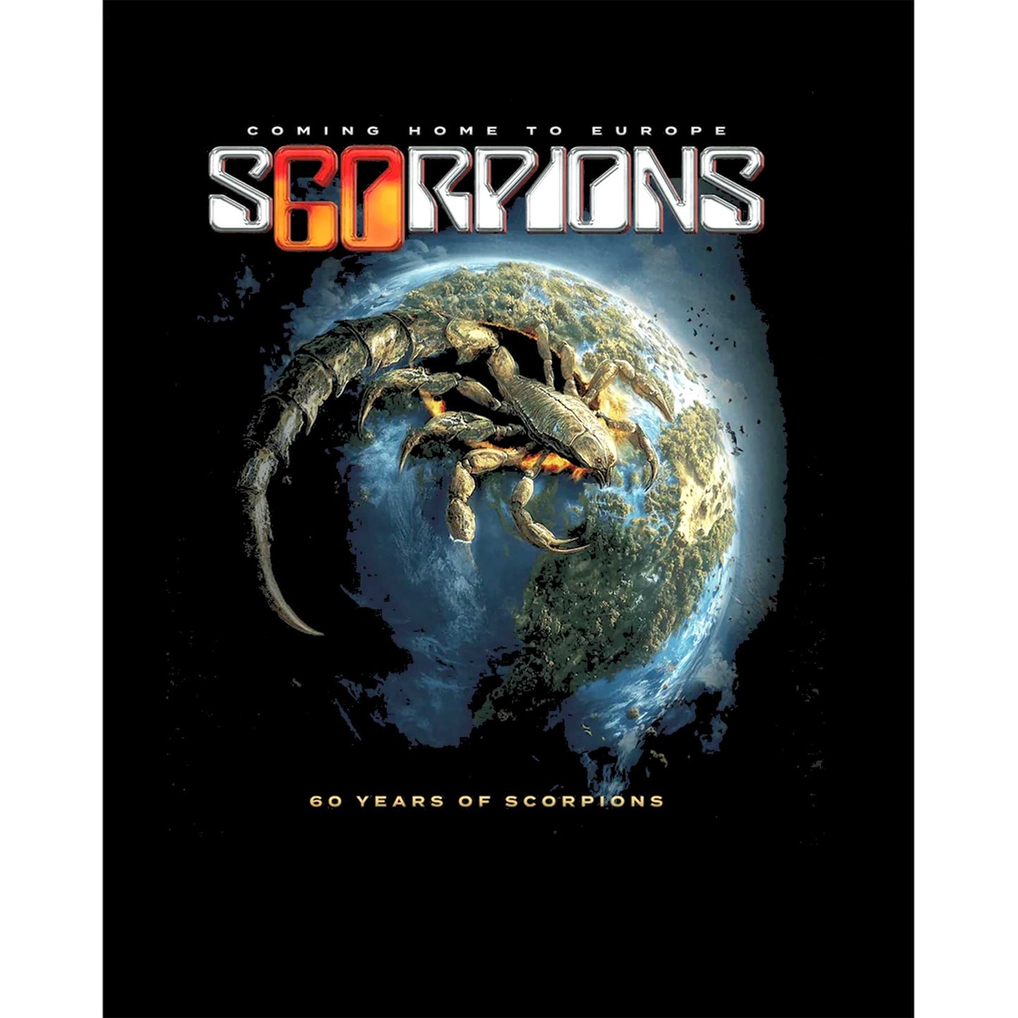 Scorpions 60 Years of Scorpions Büyük Sırt Patch Yama