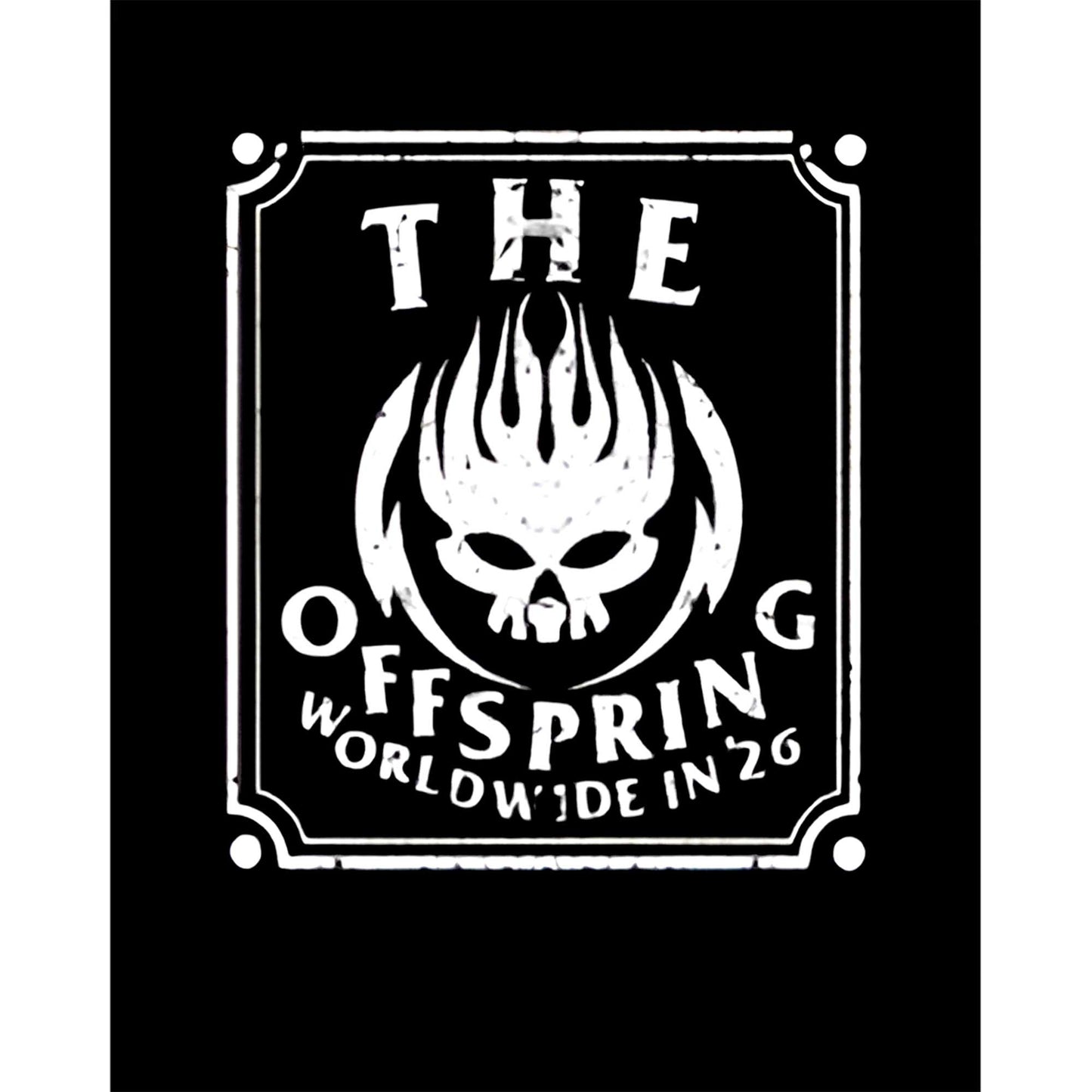 The Offspring Worldwide In '26 Büyük Sırt Patch Yama