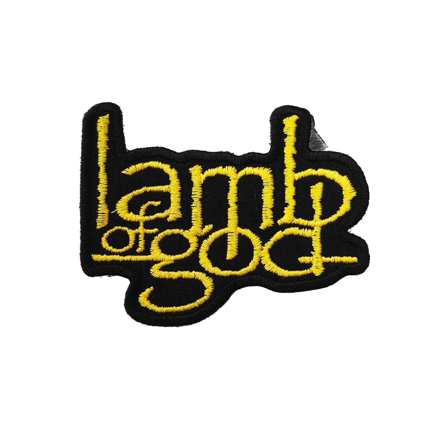 Lamb Of God Yazı Sarı Patch Yama