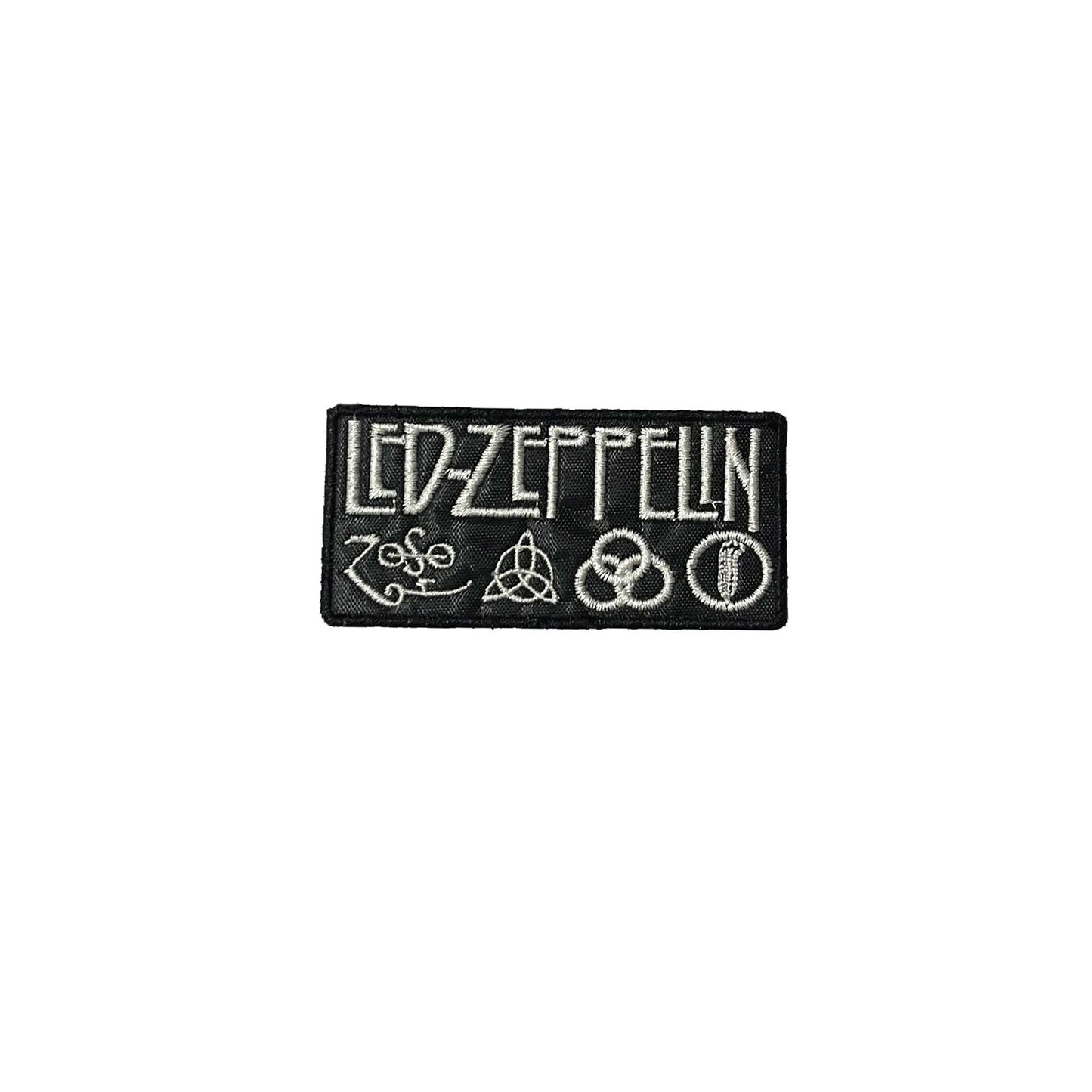 Led Zeppelin White Text Patch Yama