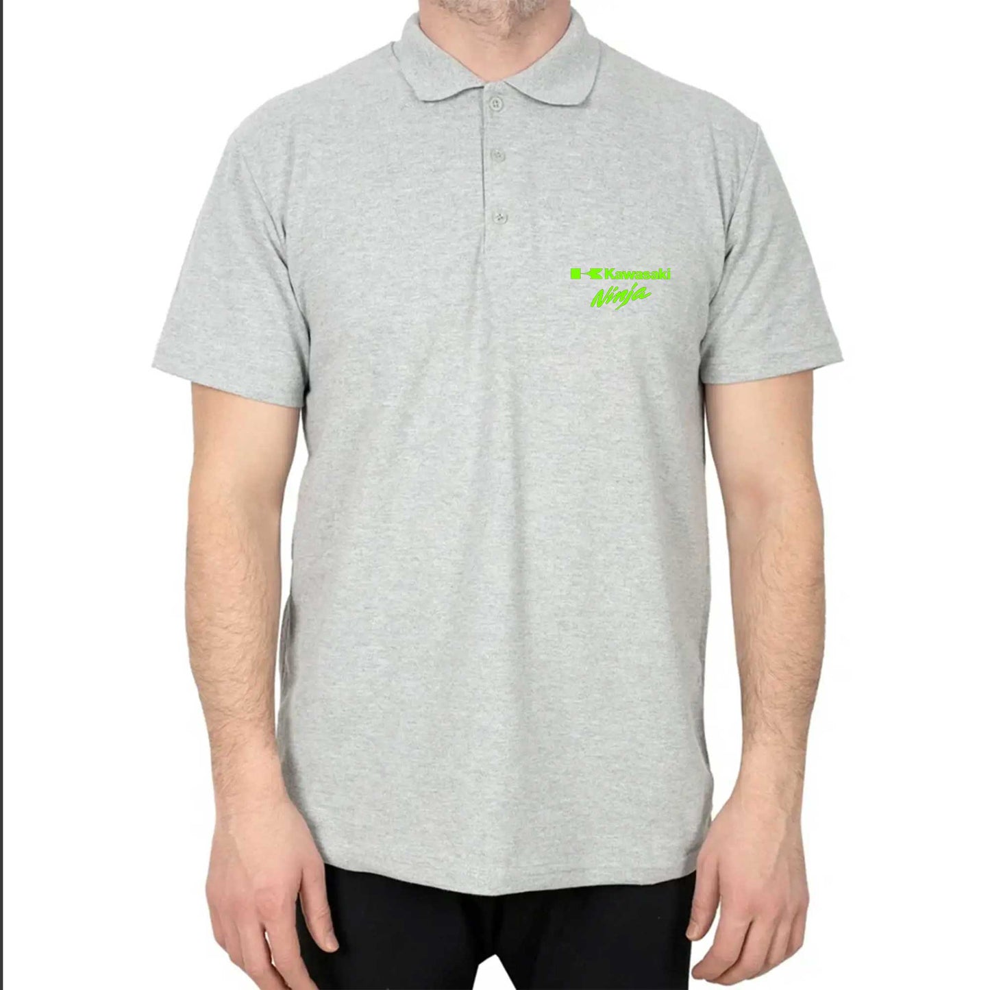 Kawasaki Ninja Polo Yaka Renkli Tişört