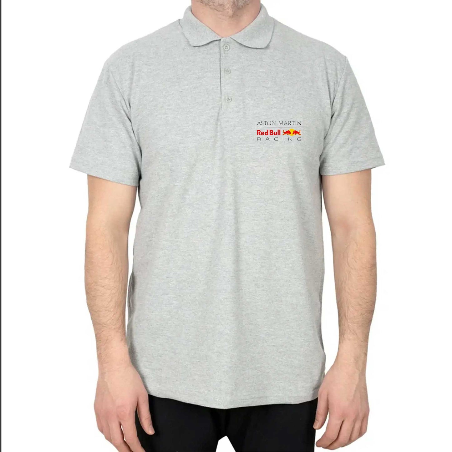 Aston Martin Redbull Racing Polo Yaka Renkli Tişört