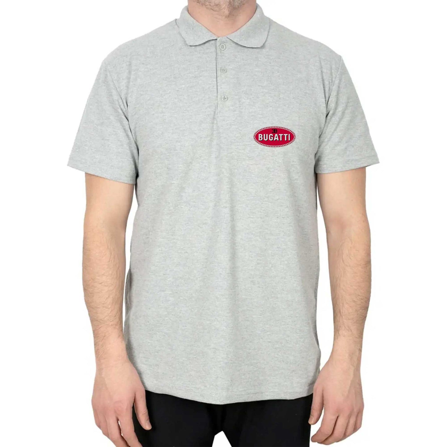 Bugatti 3B Logo Polo Yaka Renkli Tişört