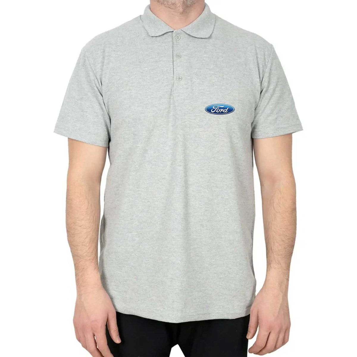 Ford Logo Polo Yaka Renkli Tişört
