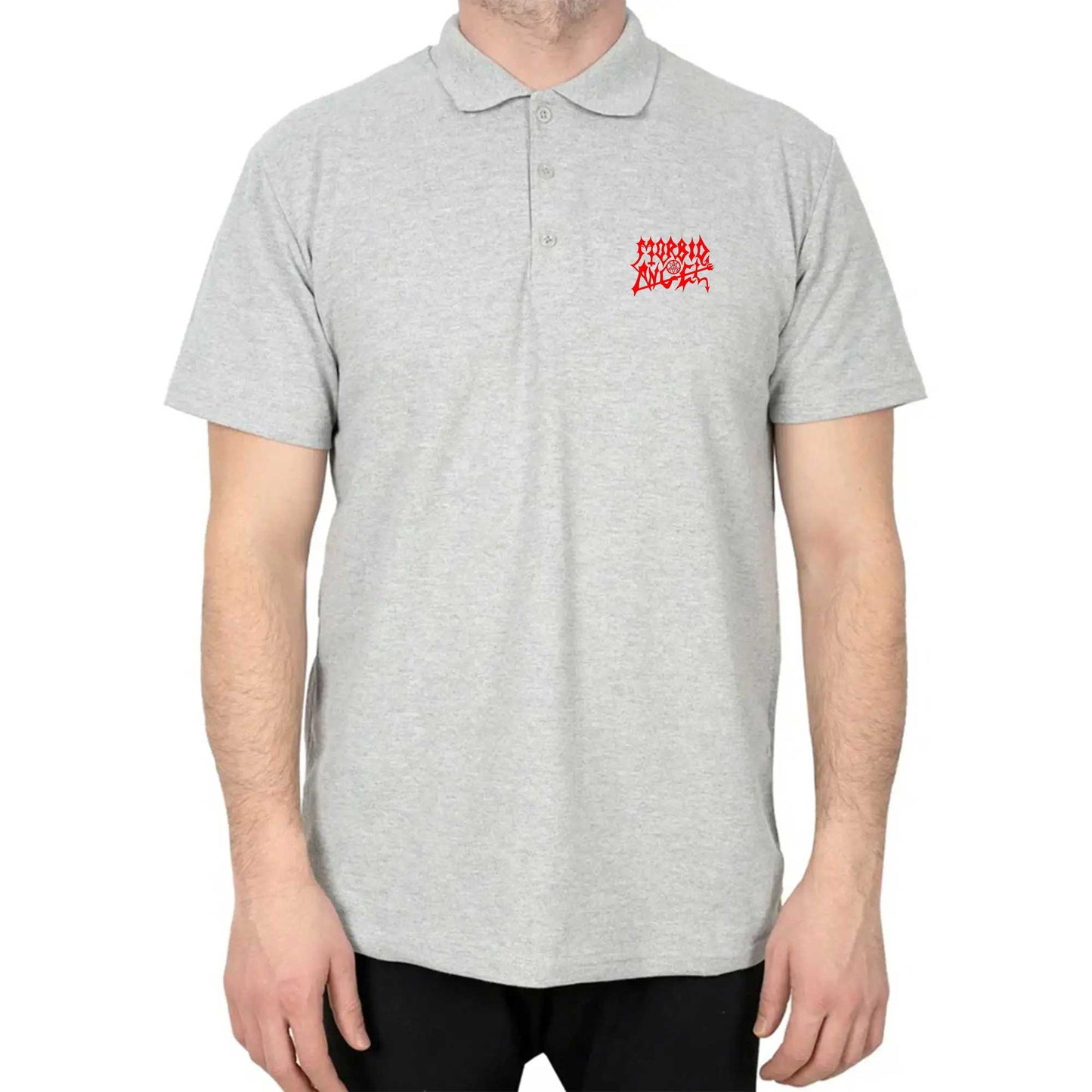 Morbid Angel Logo Polo Yaka Renkli Tişört