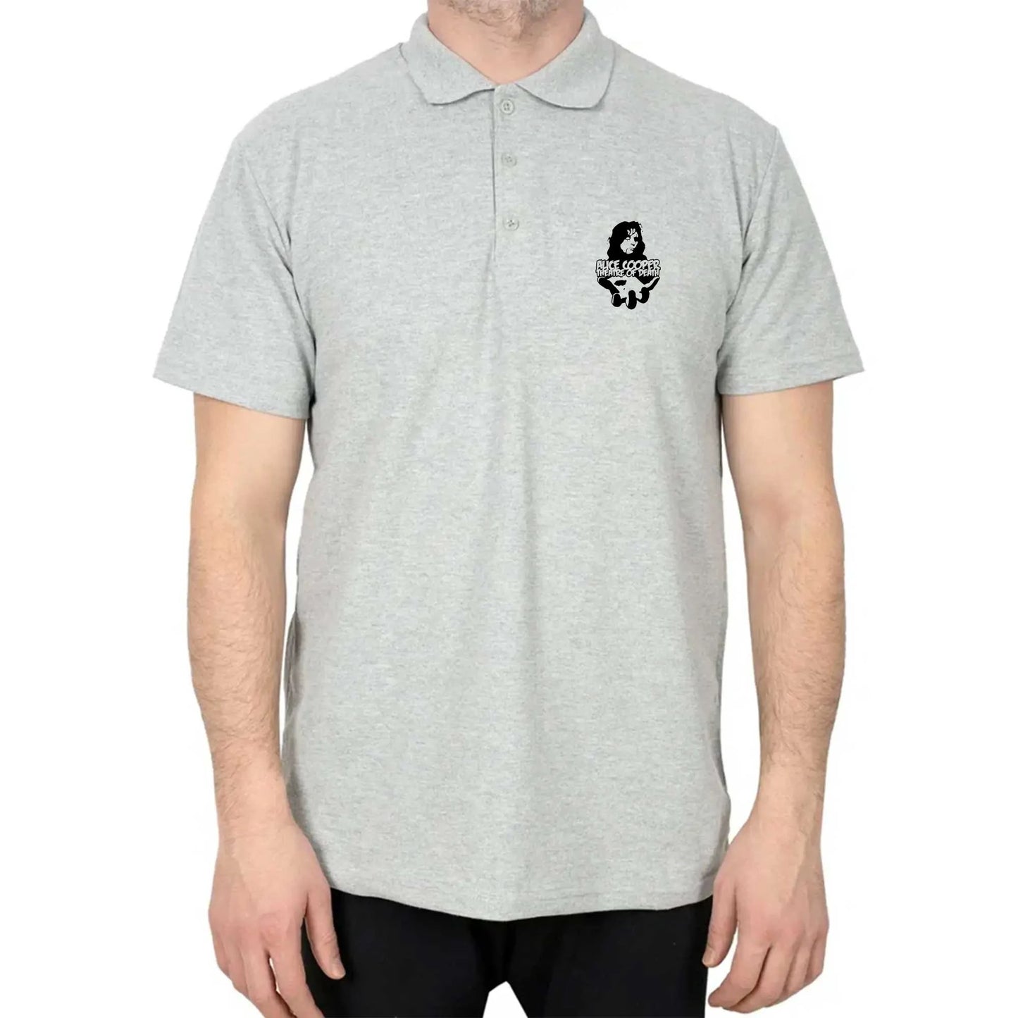 Alice Cooper Theatre Of Death Polo Yaka Renkli Tişört