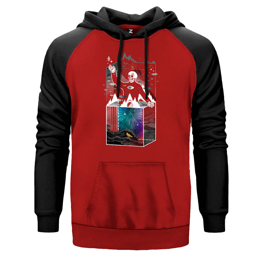 Evren Çift Renk Reglan Kol Sweatshirt