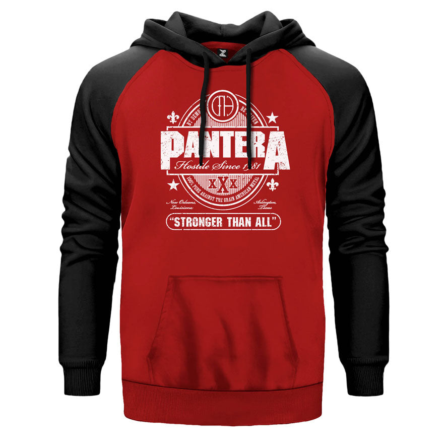 Pantera Hostile Çift Renk Reglan Kol Sweatshirt