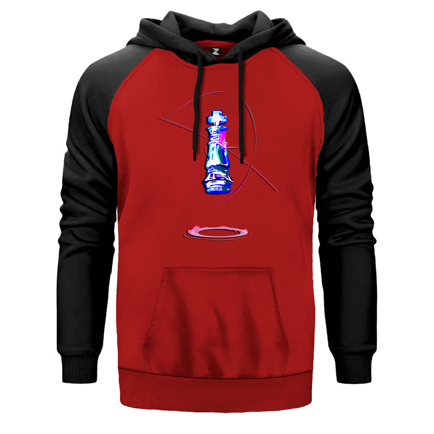 No Game Life Zero Çift Renk Reglan Kol Sweatshirt