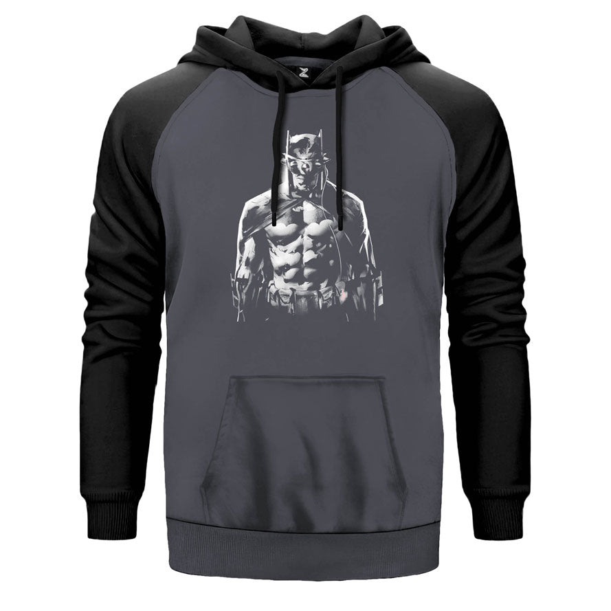 Batman Who Laughs Çift Renk Reglan Kol Sweatshirt