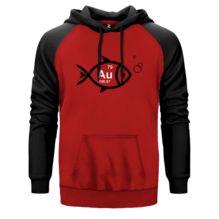 Altın Balık Çift Renk Reglan Kol Sweatshirt