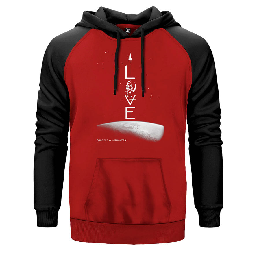Angels and Airwaves Love Çift Renk Reglan Kol Sweatshirt