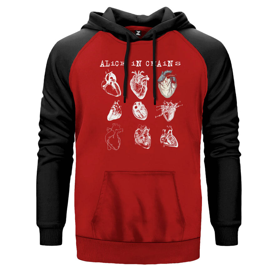 Alice In Chains Heart Attack Çift Renk Reglan Kol Sweatshirt