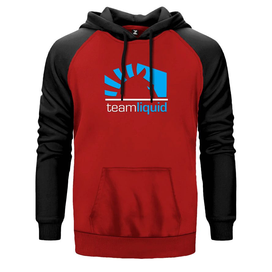 Team Liquid Half Çift Renk Reglan Kol Sweatshirt