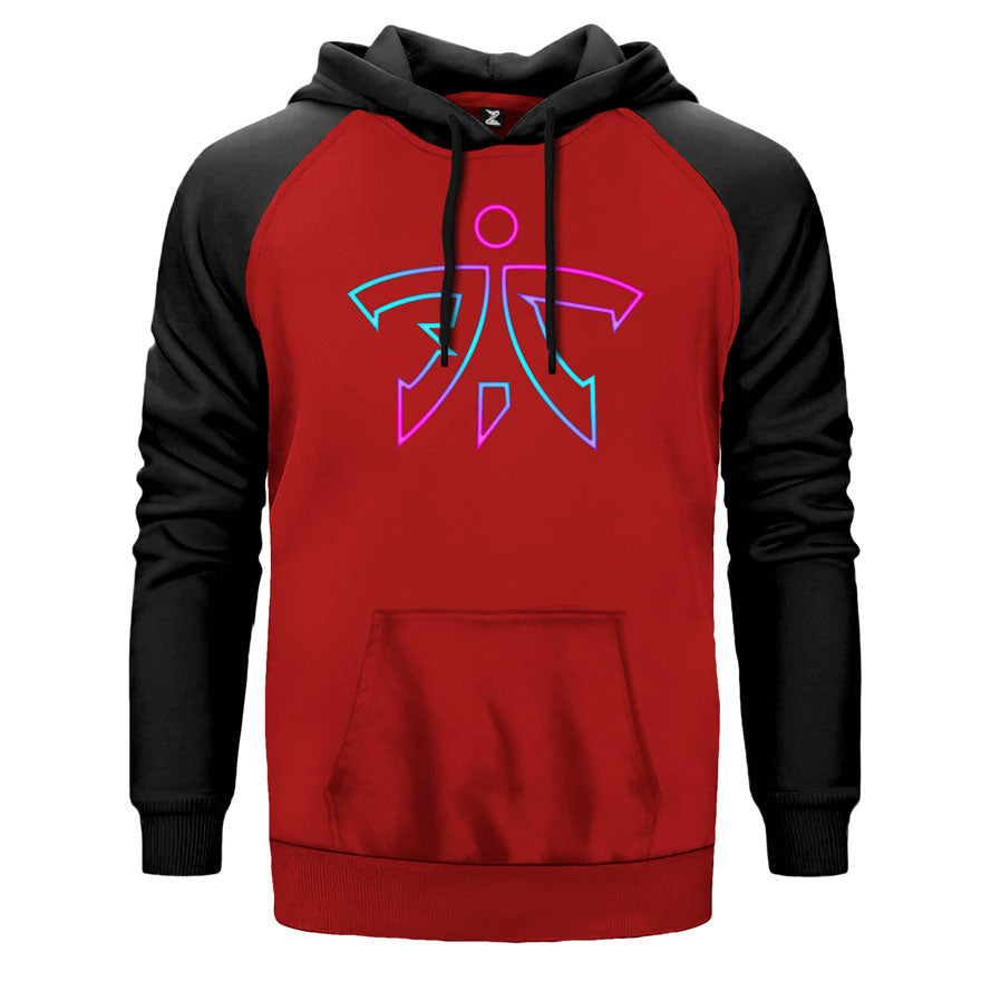Fnatic Neon Çift Renk Reglan Kol Sweatshirt