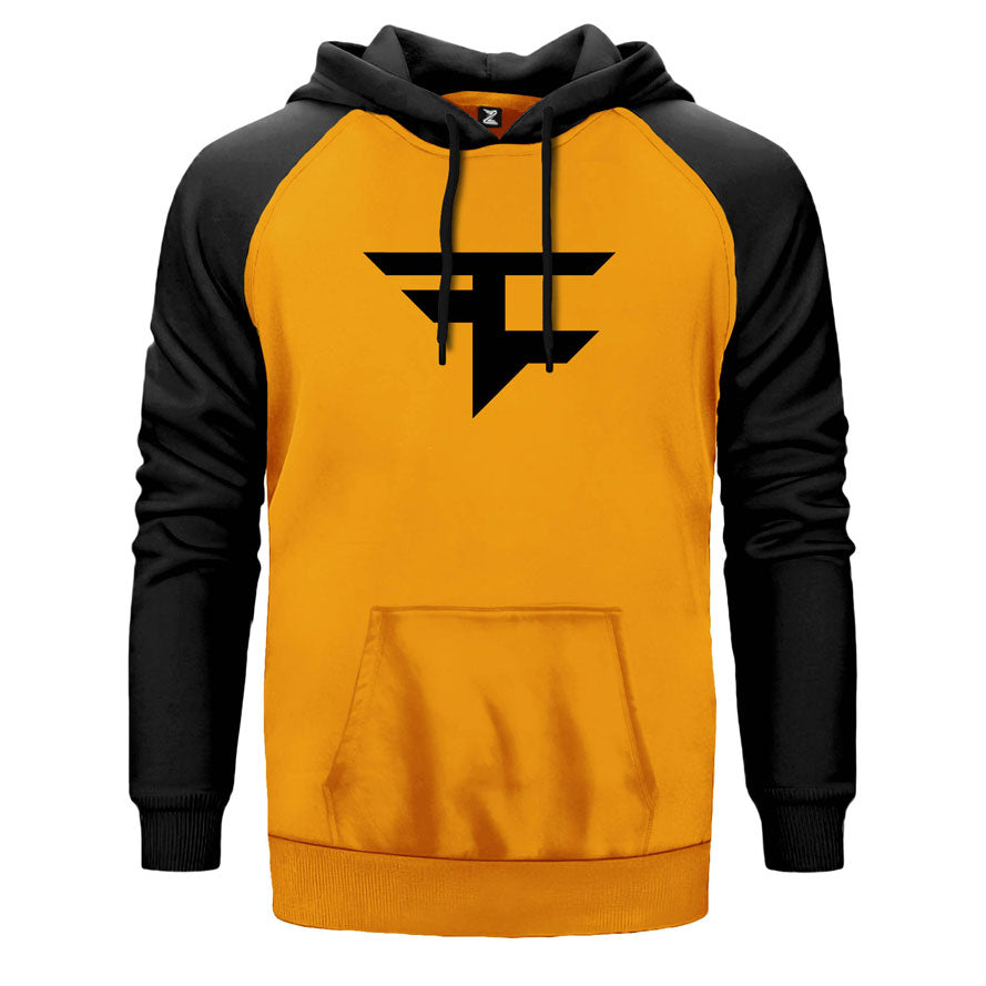 Faze Clan Red Çift Renk Reglan Kol Sweatshirt