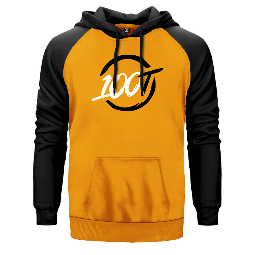 100 Thieves Çift Renk Reglan Kol Sweatshirt